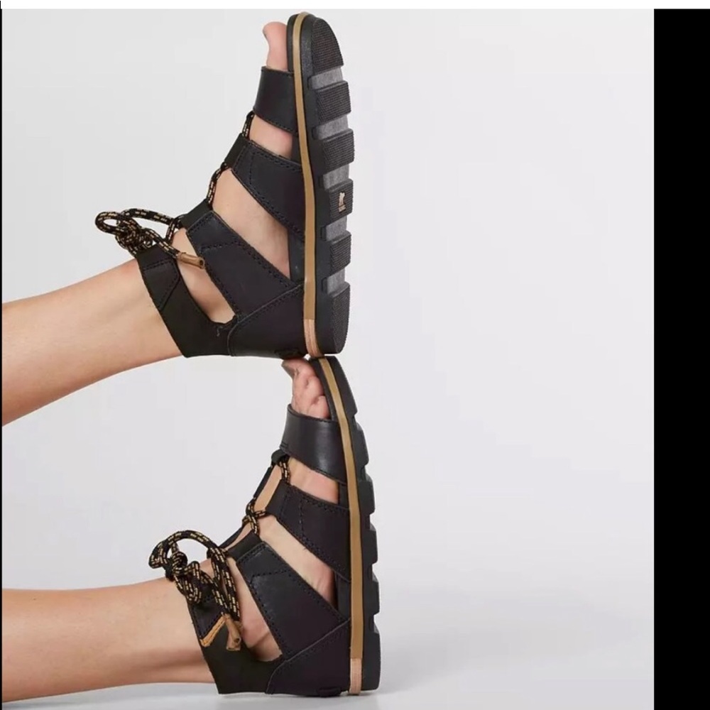 SOREL Women's Torpeda Lace II Sandals- Size 8
